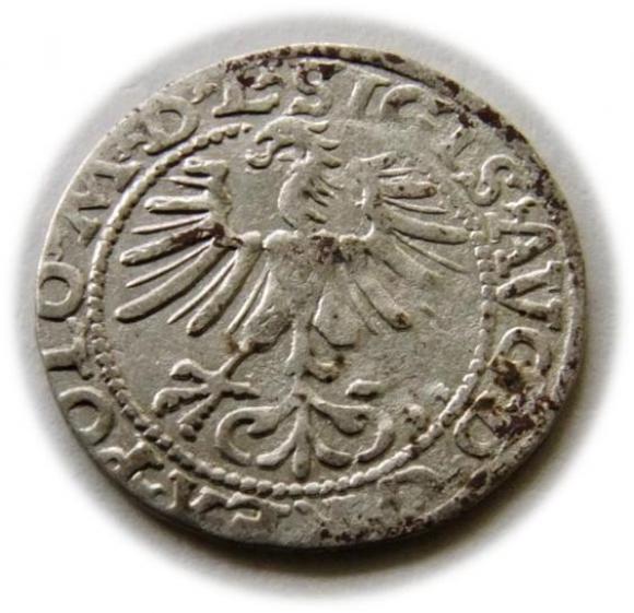 Półgrosz 1564 Zygmunt II August Wilno (2)