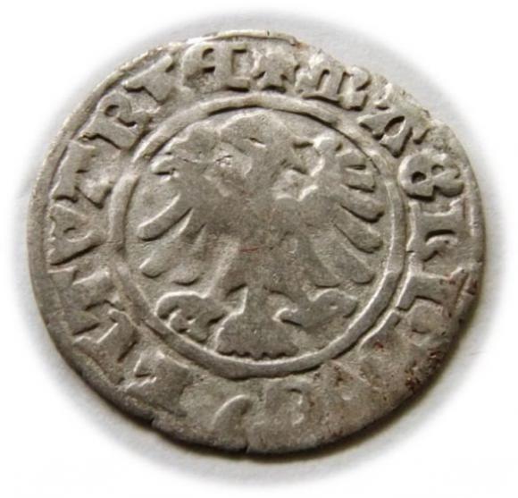 Półgrosz Aleksander Jagiellończyk Wilno (2)