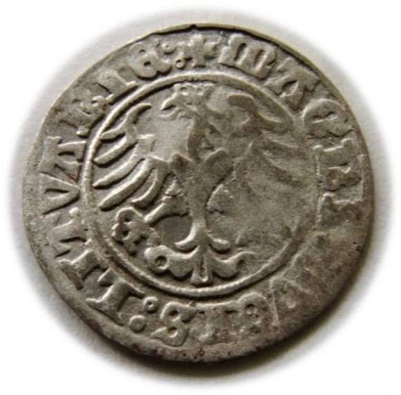 Półgrosz 1509 Zygmunt I Stary Wilno (2)