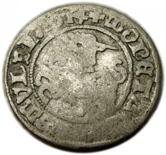 Półgrosz 1514 Zygmunt I Stary Wilno (1)