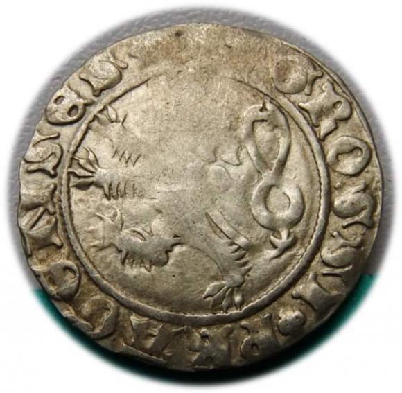 Prague groschen Charles IV Bohemia (2)