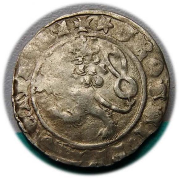 Prague groschen Charles IV Bohemia (2)