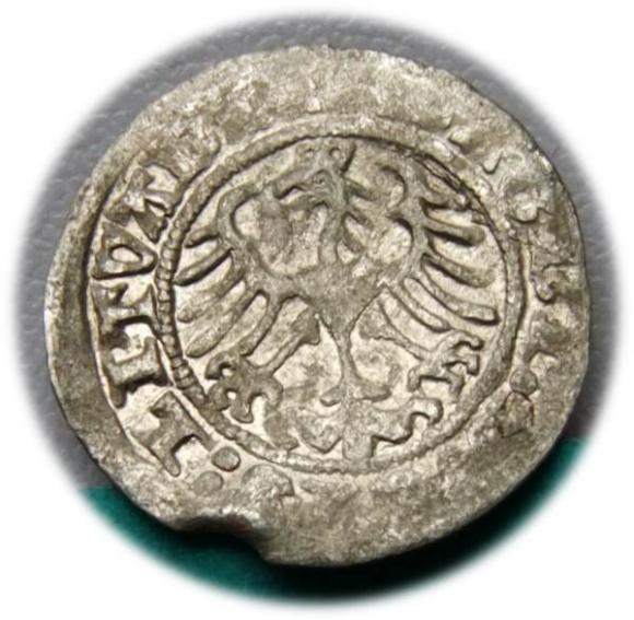 Półgrosz 1513 Zygmunt I Stary Wilno (2)