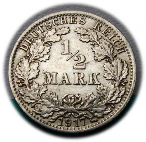 1/2 marki 1917 Berlin (1)