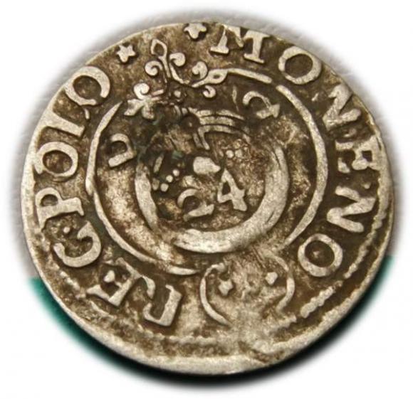 Półtorak 1622 Zygmunt III Waza Bydgoszcz (1)