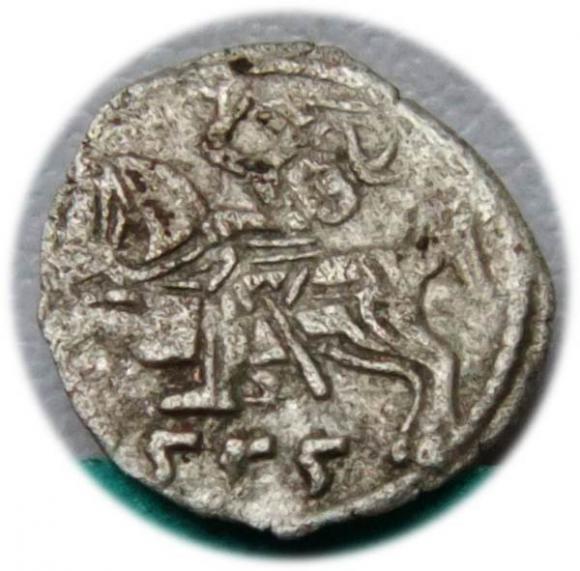 Denar 1555 Zygmunt II August Wilno (1)