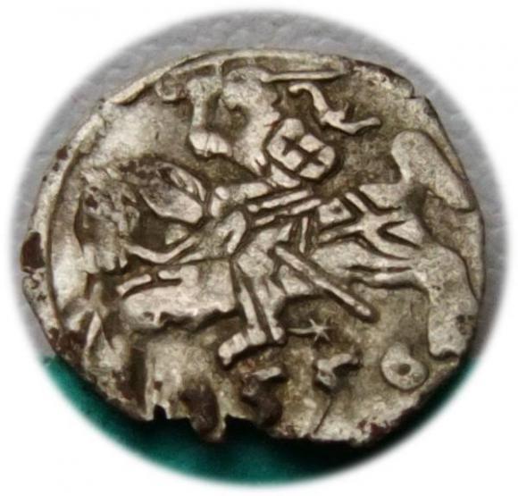 Denar 1556 Zygmunt II August Wilno (1)