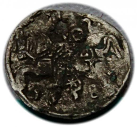 Denar 1558 Zygmunt II August Wilno (1)