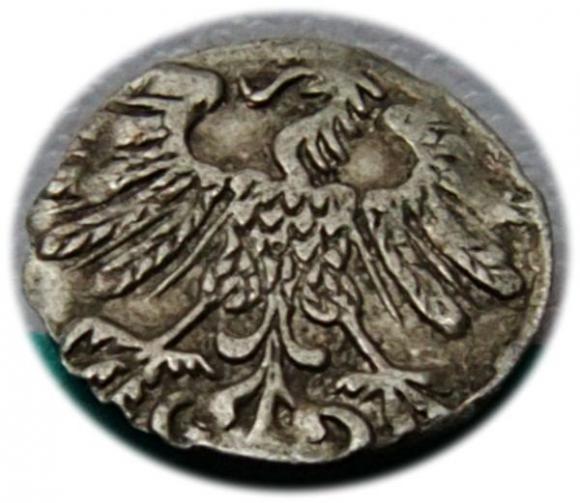 Denar 1558 Zygmunt II August Wilno (2)