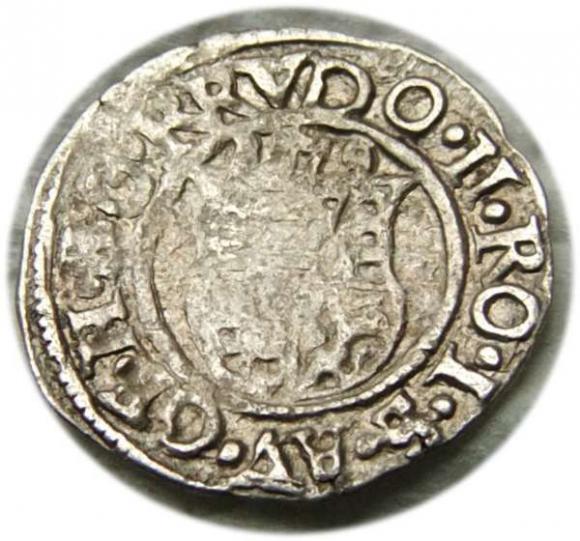 Denar 1579 Maximilian II Hungary (2)