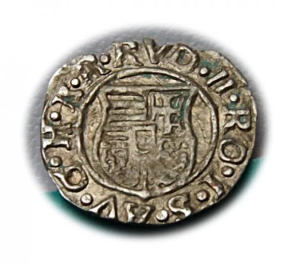 Denar 1582 Rudolf II Hungary