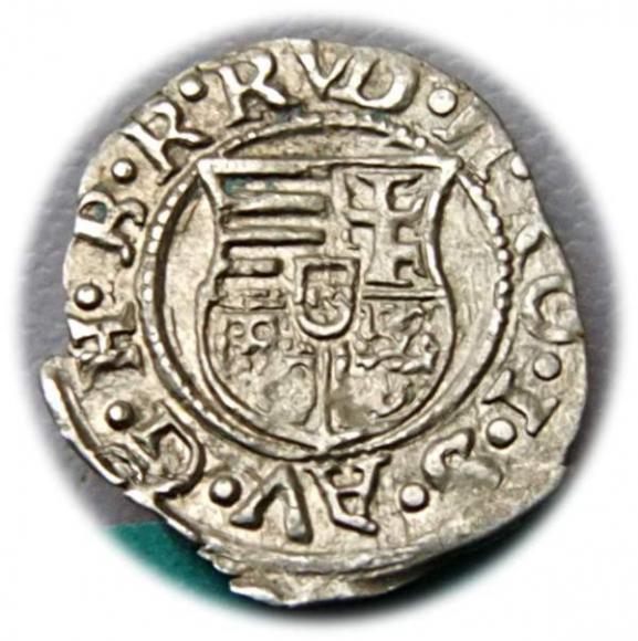 Denar 1584 Rudolf II Hungary