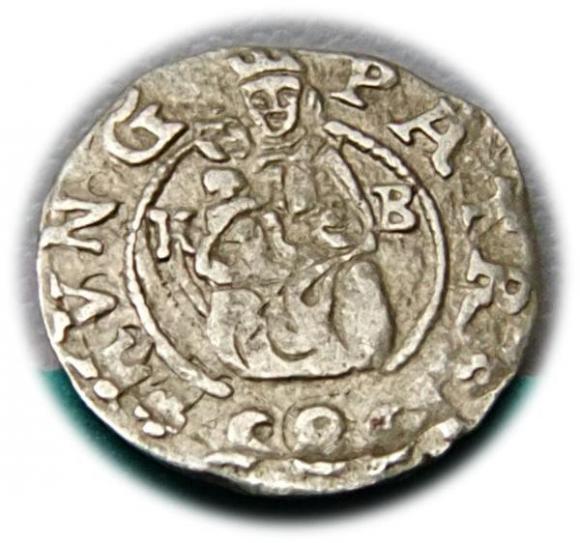 Denar 1585 Rudolf II Habsburg Węgry (1)