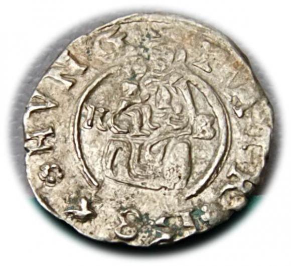 Denar 1585 Rudolf II Hungary