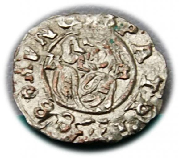 Denar 1588 Rudolf II Hungary (1)