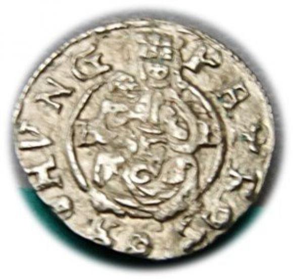 Denar Rudolf II Habsburg Węgry (1)