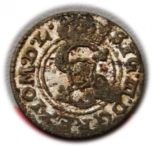Szeląg Zygmunt III Waza Wilno (1)