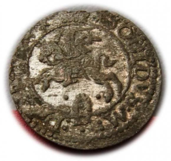 Szeląg Zygmunt III Waza Wilno (1)