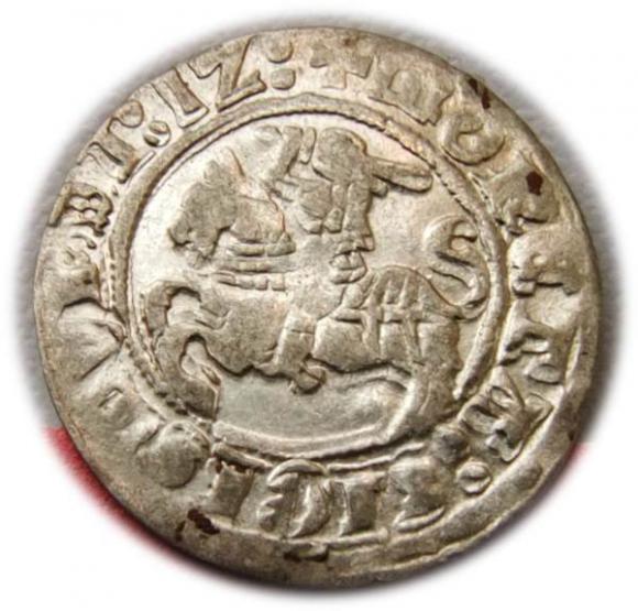 Półgrosz 1512 Zygmunt I Stary Wilno (1)