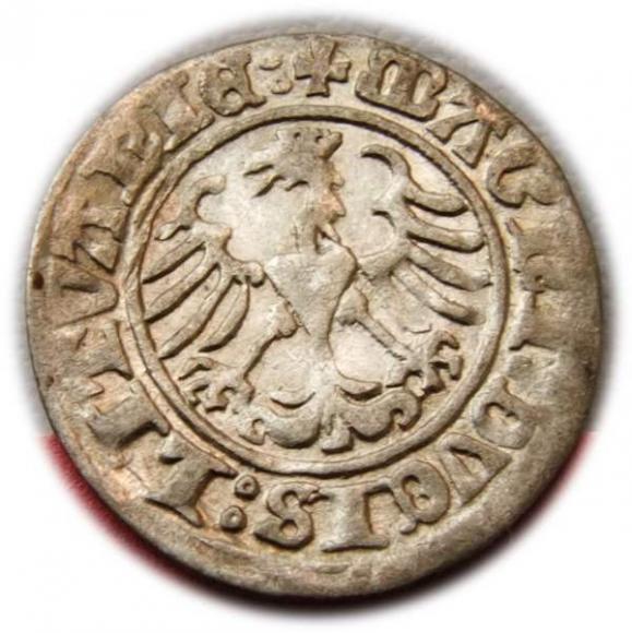 Półgrosz 1512 Zygmunt I Stary Wilno (2)