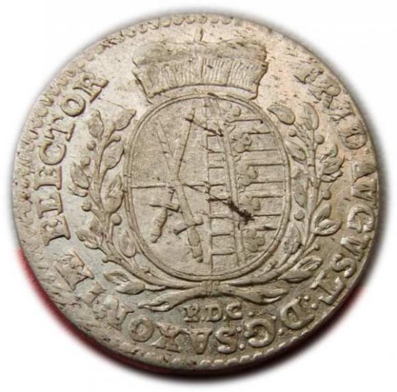 1/12 talara 1764 Fryderyk August III Saksonia Drezno (1)