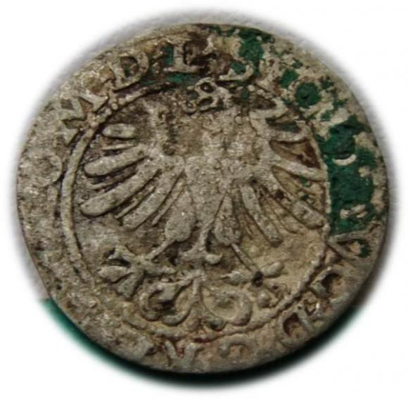 Półgrosz 1565 Zygmunt II August Wilno (2)