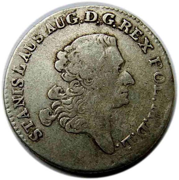 Złotówka koronna 1766 Stanisław August Poniatowski Warszawa (1)