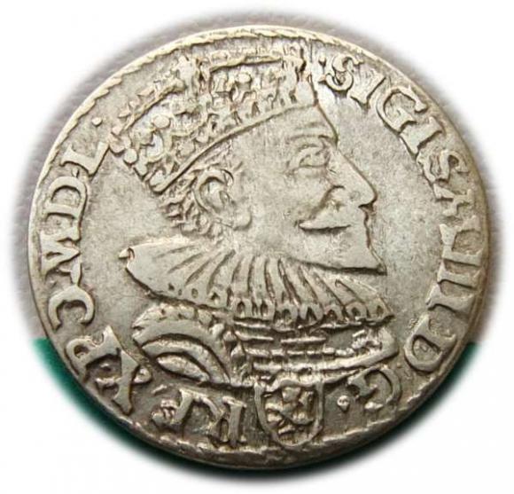 3 groschen 1593 Sigismund III Vasa Malbork (1)