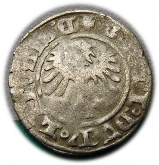 Półgrosz Aleksander Jagiellończyk Wilno (2)