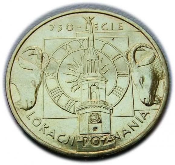 2 złote 2003, 750 - lecie lokacji Poznania, NG (1)
