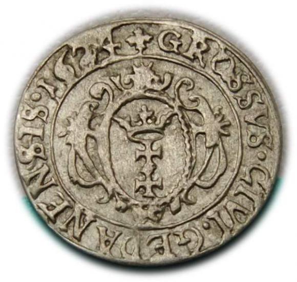Groschen 1624 Sigismund III Vasa Gdansk