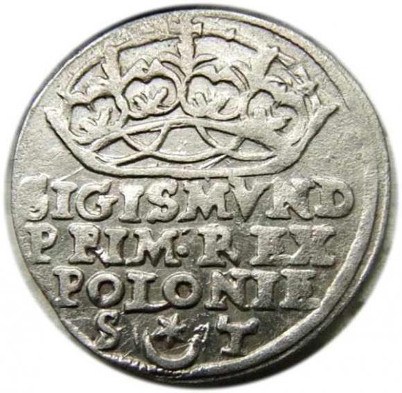 Grosz 1547 Zygmunt I Stary Kraków (1)