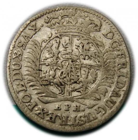 1/12 thaler 1702 Augustus II the Strong Leipzig