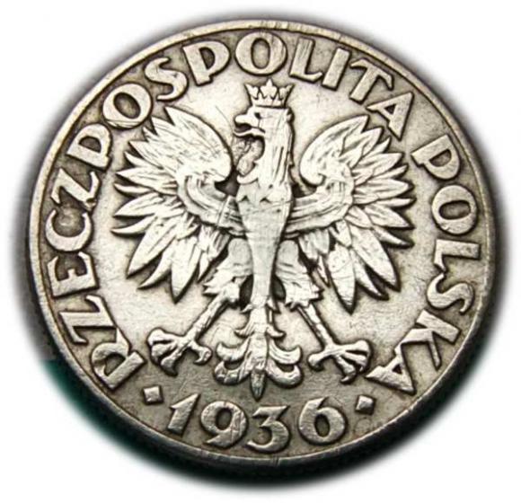 2 złote 1936 Żaglowiec, Warszawa (2)