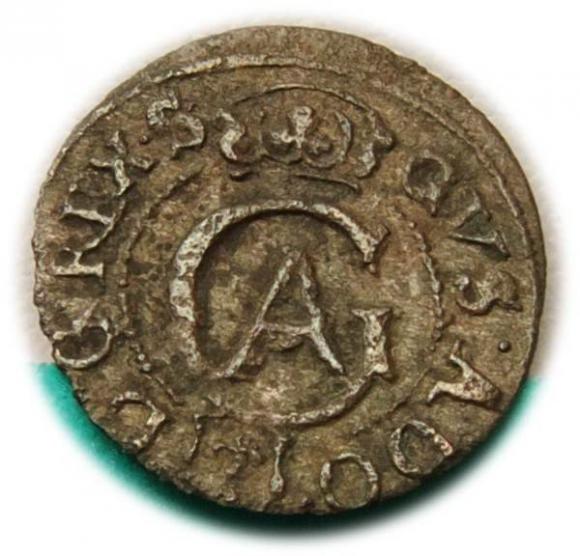 Szeląg Gustaw Adolf Elbląg (1)