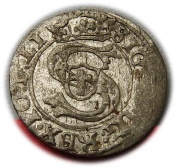 Szeląg 1602 Zygmunt III Waza Ryga (1)