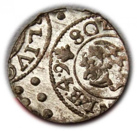 Schilling 1649 Christina Livonia (2)