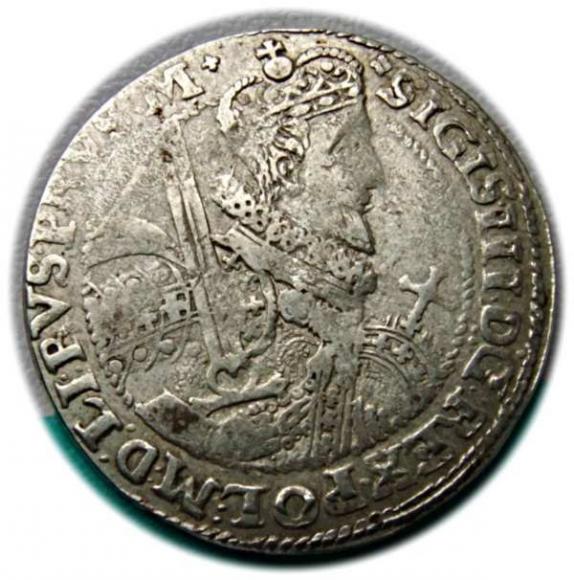 1/4 thaler 1621 Sigismund III Vasa Bydgoszcz