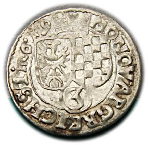 3 kreuzer 1619 John Christian George Rudolf Duchy of Brzeg - Legnica - Wolow Zloty Stok (1)