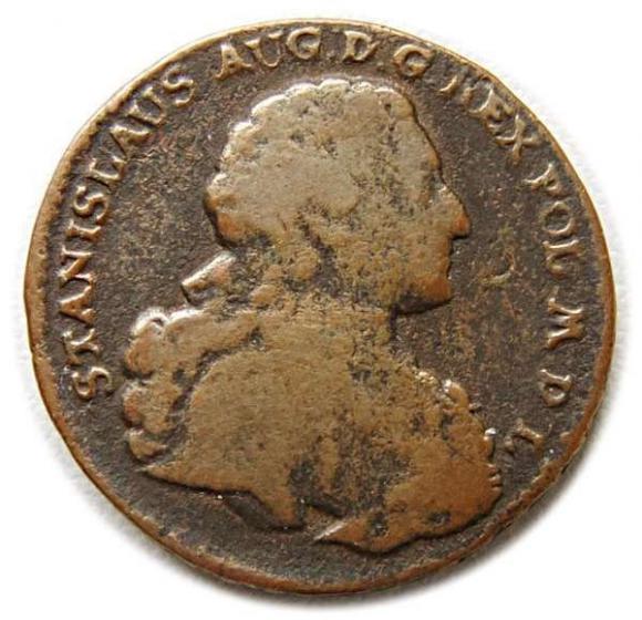 Trojak 1766 Stanisław August Poniatowski w zbroi Kraków (1)
