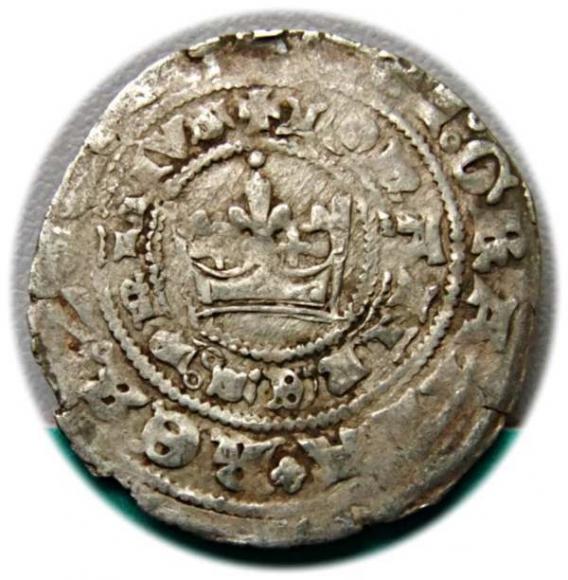 Prague groschen John the Blind Bohemia (1)