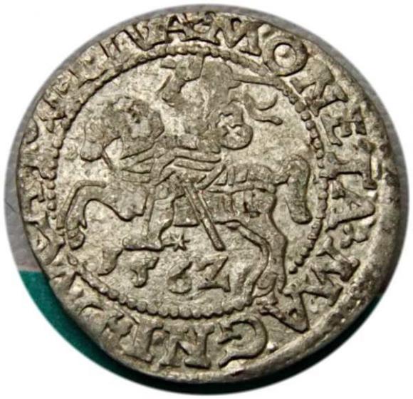 Half groschen 1562 Sigismund II Augustus Vilnius (1)