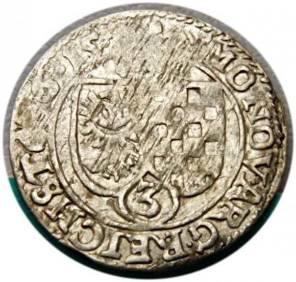 3 kreuzer 1615 John Christian George Rudolf Duchy of Brzeg - Legnica - Wolow Zloty Stok (1)