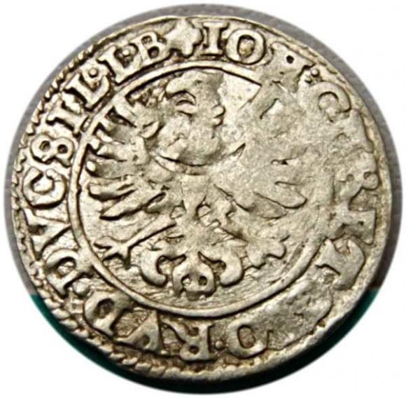 3 kreuzer 1615 John Christian George Rudolf Duchy of Brzeg - Legnica - Wolow Zloty Stok (2)