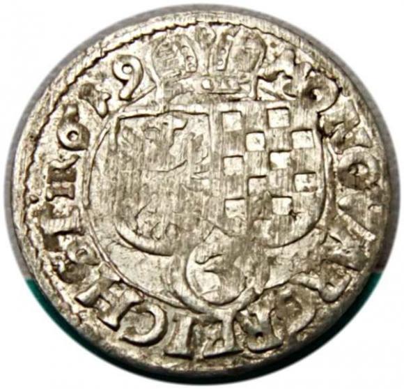 3 krajcary 1619 Jan Krystan, Jerzy Rudolf, Złoty Stok (1)