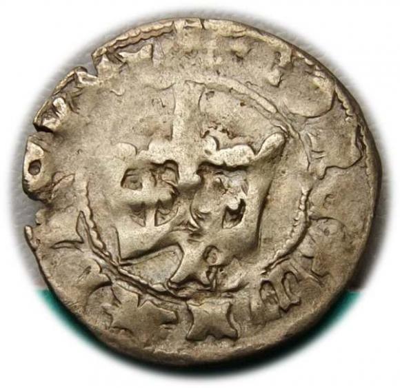 Półgrosz Władysław Jagiełło Kraków "P" (1)