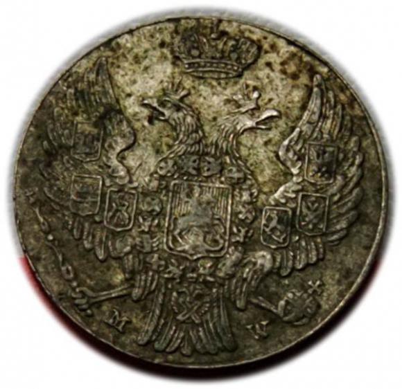 10 groszy 1840 Mikołaj I Romanow byłe Królestwo Polskie Warszawa (2)