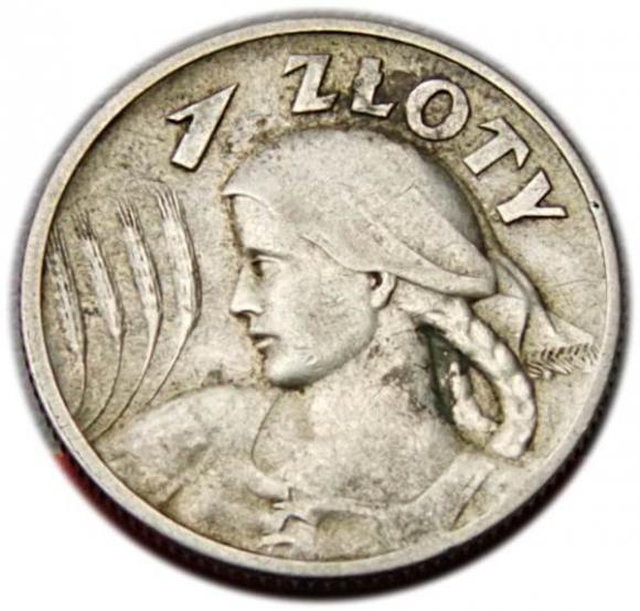 1 złoty 1925 Kobieta z Kłosami Londyn (1)