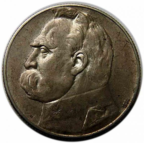 5 złotych 1934 Józef Piłsudski Orzeł Legionowy (1)