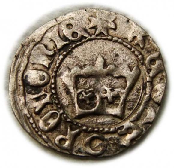 Półgrosz Jan Olbracht Kraków (1)